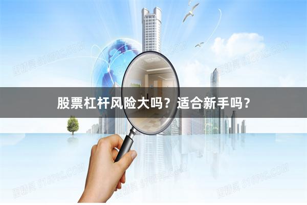 股票杠杆风险大吗？适合新手吗？